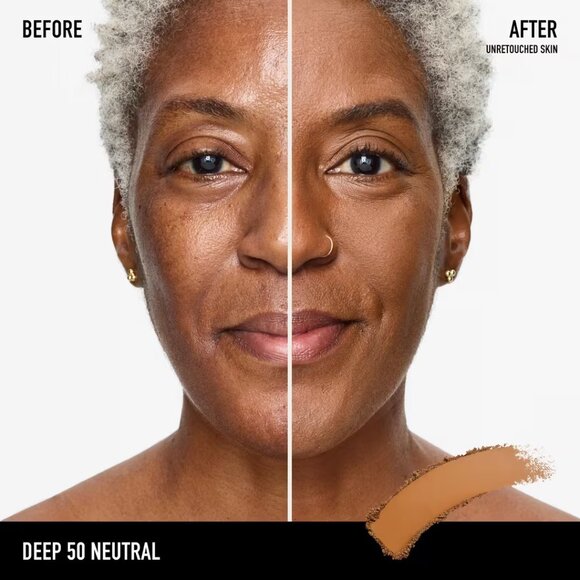 BAREPRO Talc-Free Matte Powder Foundation - Deep 50 Neutral - Picture 3 of 6